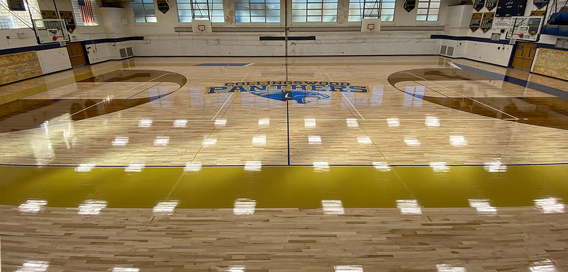 Athletic Maple Sports Wood Floors Systems - North Eastern Floors